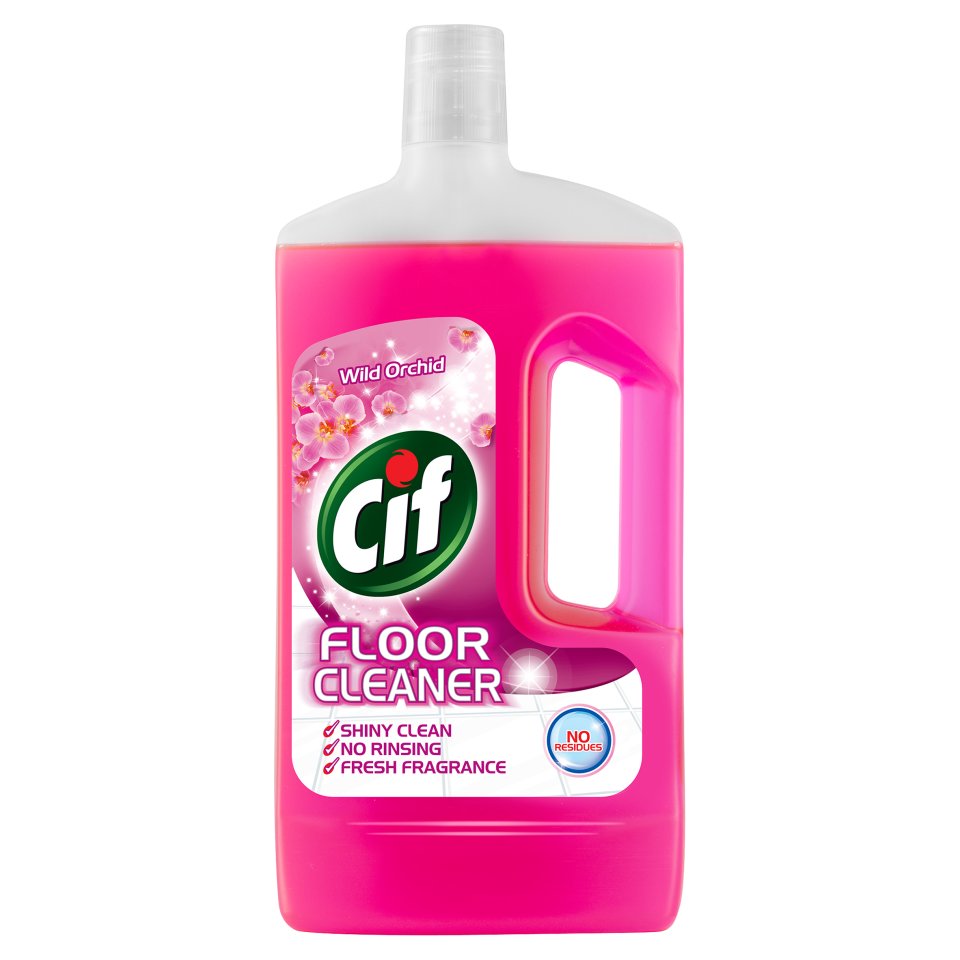 Cif Wild Orchid Wood Floor Cleaner 1ltr - Centra