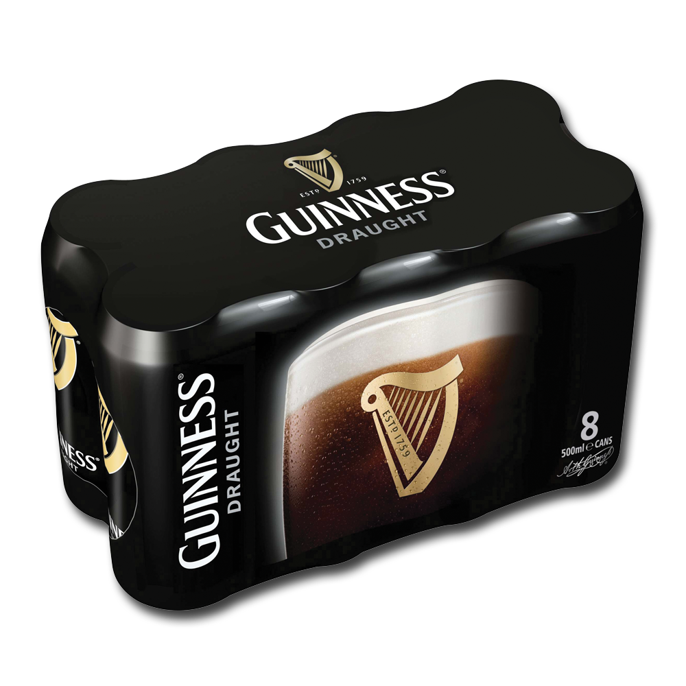 Guinness Can Pack 8x500ml - Centra