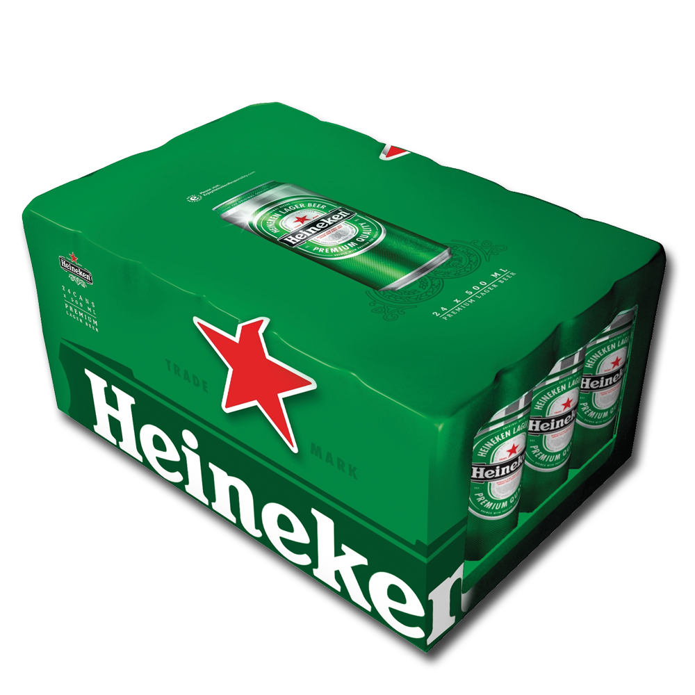 Heineken Can Pack 24x500ml - Centra