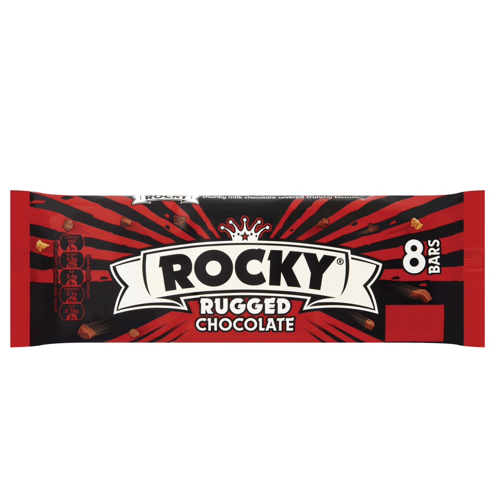 Fox's Rocky Rugged Chocolate 8pk 159g - Centra