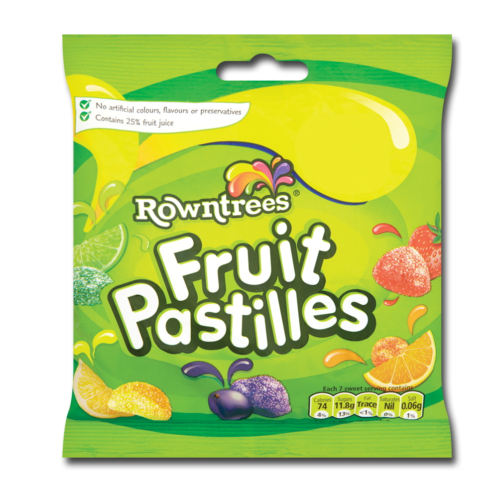 Rowntree's Fruit Pastilles Bag 120g - Centra