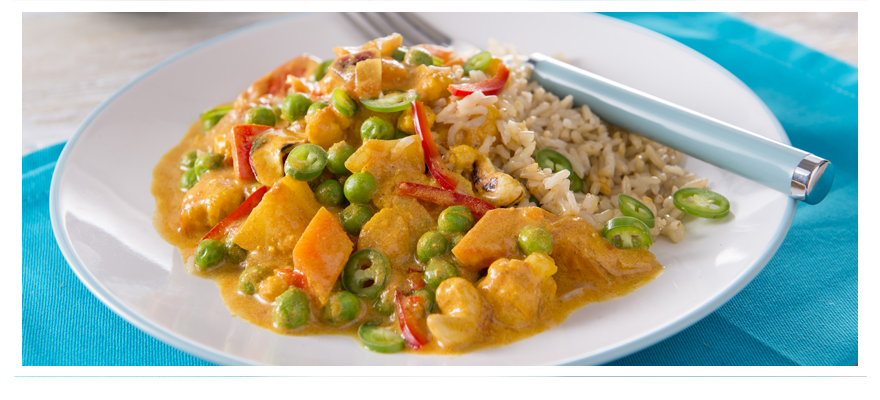 Vegetable korma curry header