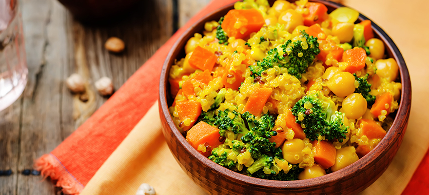 Broccoli and Chickpea Curry