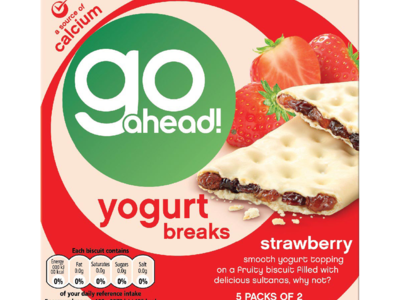 go ahead strawberry yogurt breaks