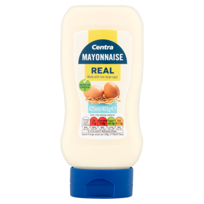 Centra Real Mayo Squeezy Top Down 425ml