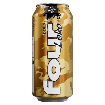 Four Loko Gold Can 440ml