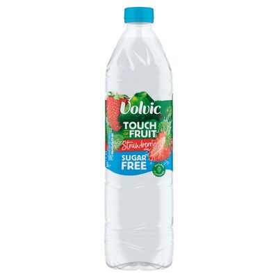 Volvic Touch Of Fruit Sugar Free Strawberry Bottle 1.5ltr