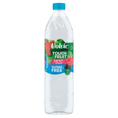 Volvic Touch Of Fruit Sugar Free Summer Fruits Bottle 1.5ltr