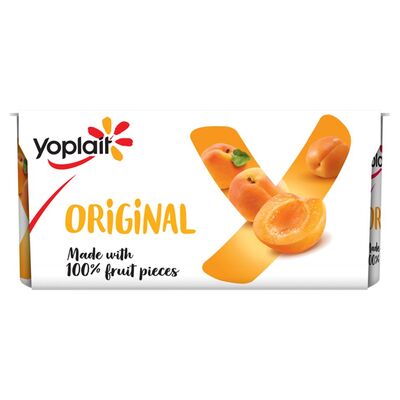 Yoplait Fruit Yogurt Apricot 4 Pack 500g