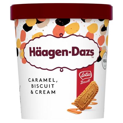 Häagen-Dazs Caramel Biscuit & Cream Ice Cream 460ml