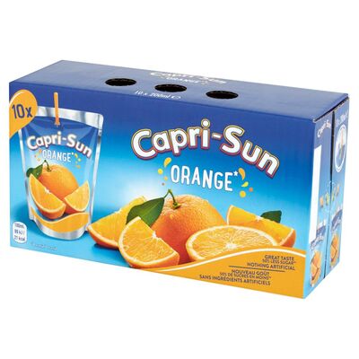 Capri Sun Orange 10 Pack 200ml