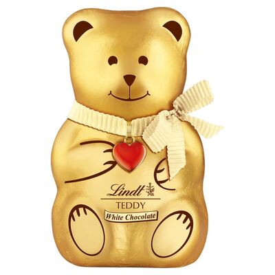 Lindt Teddy White 100g