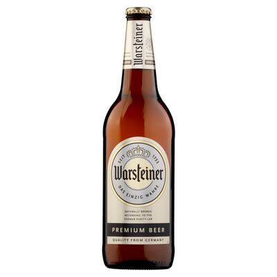 Warsteiner Premium Lager Bottle 660ml