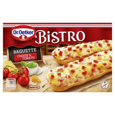 Dr. Oetker Bistro Cheese & Tomato Pizza 2 Pack 250g