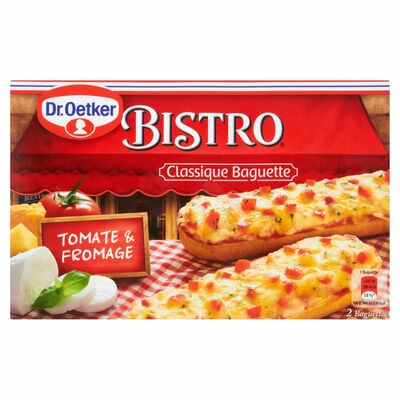 Dr. Oetker Bistro Cheese & Tomato Pizza 2 Pack 250g