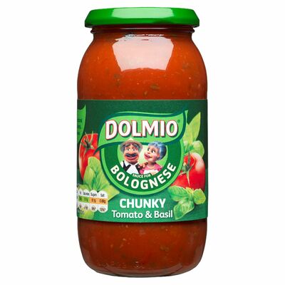 Dolmio Bolognese Chunky Tomato & Basil Pasta Sauce 500g