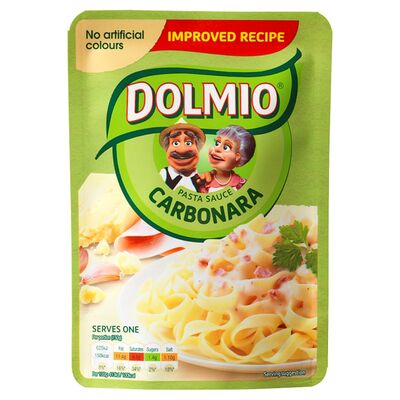 Dolmio Pouch Carbonara Pasta Sauce 150g