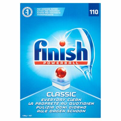 Finish Powerball Classic Regular Dishwasher Tablets 110pce