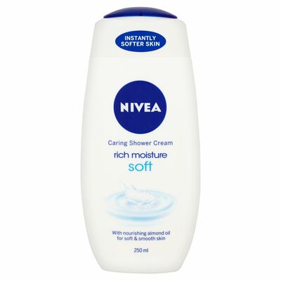 Nivea Soft Rich Moisture Shower Cream 250ml
