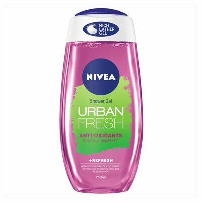 Nivea Shower Urban Fresh Anit Oxidant Goji Berry 250ml