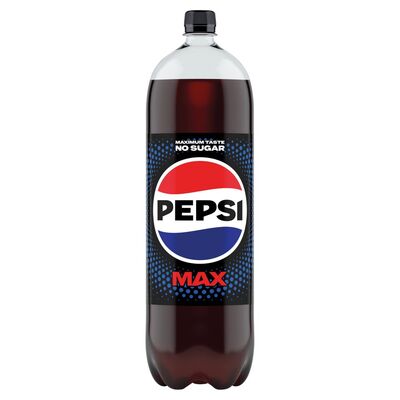 Pepsi Max No Sugar Cola Bottle Cola 2ltr