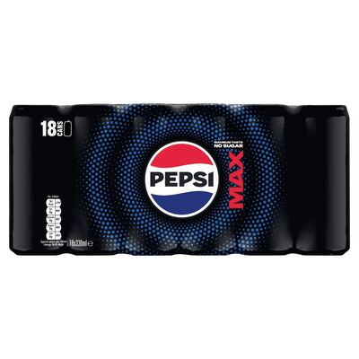 Pepsi Max Can Pack 18 x 330ml