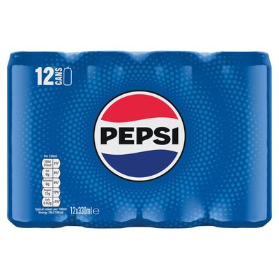 Pepsi Cola Can Pack 12 x 330ml