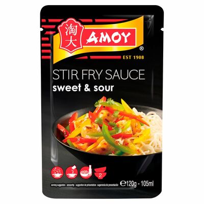 Amoy Sweet & Sour Stir Fry Sauce 120g