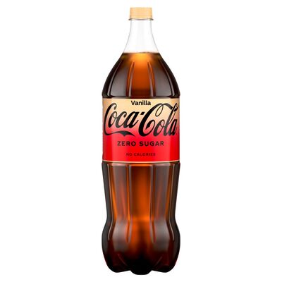Coca-Cola Zero Sugar Vanilla Bottle 2ltr