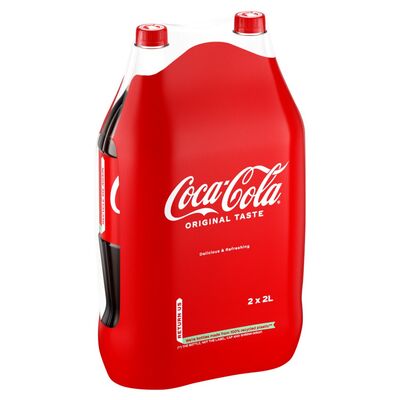 Coca-Cola Bottle Twin Pack 2ltr