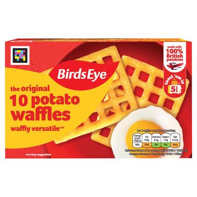 Birds Eye Potato Waffles 10 Pack 567g