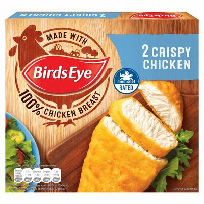 Birds Eye Crispy Chicken Fillets 2 Pack 170g