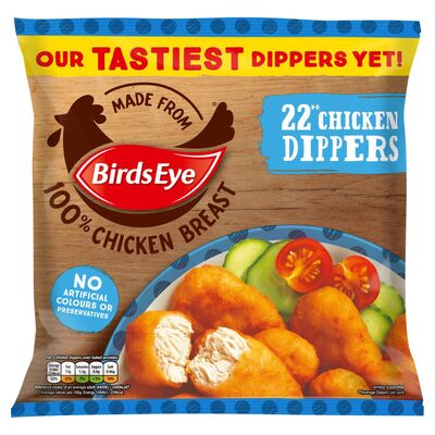 Birds Eye Crispy Chicken Dippers 22 Pack 403g