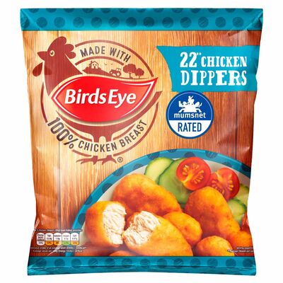 Birds Eye Crispy Chicken Dippers 22 Pack 402.6g