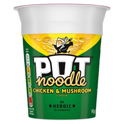 Pot Noddles Chicken & Mushroom 90g