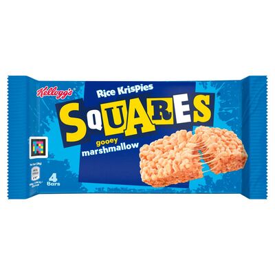 Kellogg's Rice Krispies Marshmallow Squares 4 Pack 112g