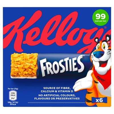 Kellogg's Frosties Bars 6 Pack 150g