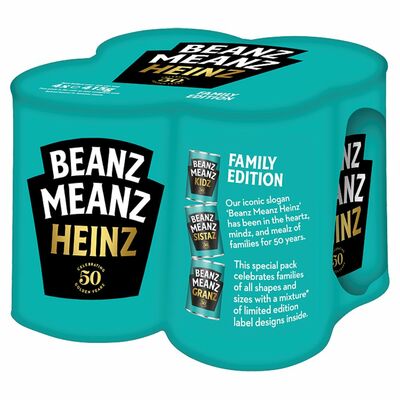Heinz Baked Beanz 4 Pack 415g