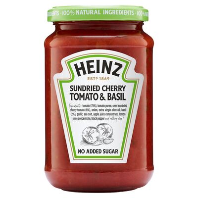 Heinz Sundried Cherry Tomato & Basil Pasta Sauce 350g