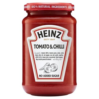 Heinz Tomato & Chilli Pasta Sauce 350g