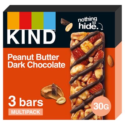 Kind Peanut Butter Dark Chocolate Bar 3 Pack 90g