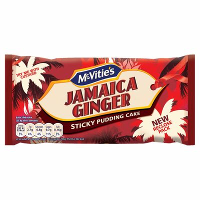 McVitie's Jamaica Ginger Sticky Pudding Cake 232g