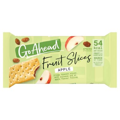 Goo Ahead Apple Fruit Snack Bar 4 Pack 142g