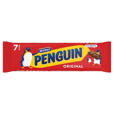 McVitie's Penguin Milk 7 Pack 172.2g
