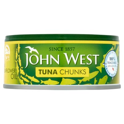 John West Tuna Chunks In Oil 145g