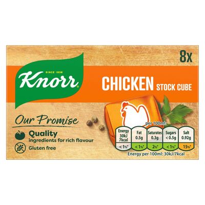 Knorr Chicken Stock 8 Cubes 80g