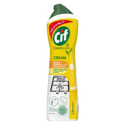 Cif Lemon Multi Purpose Cream Cleaner 500ml