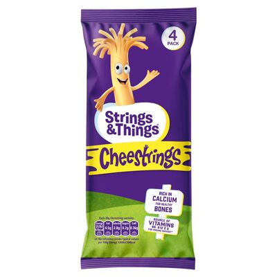 Cheestrings Original 4 Pack 80g