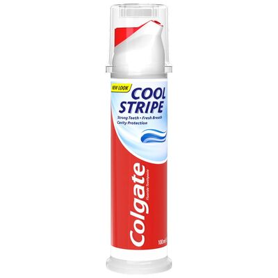 Colgate Cool Stripe Toothpaste Pump 100ml