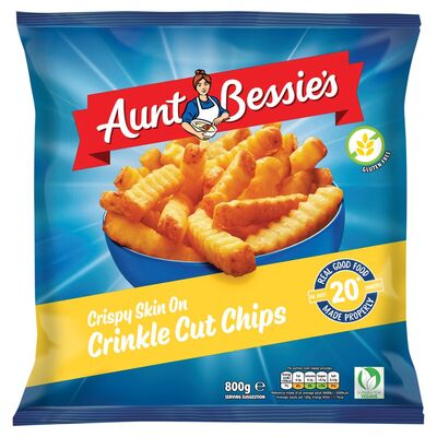 Aunt Bessie's Crinkle Cut Chips 800g 
